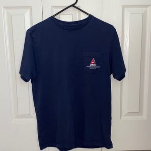 Vineyard Vines Charleston Short-Sleeve Pocket Tee | Size: S | Color: Blue